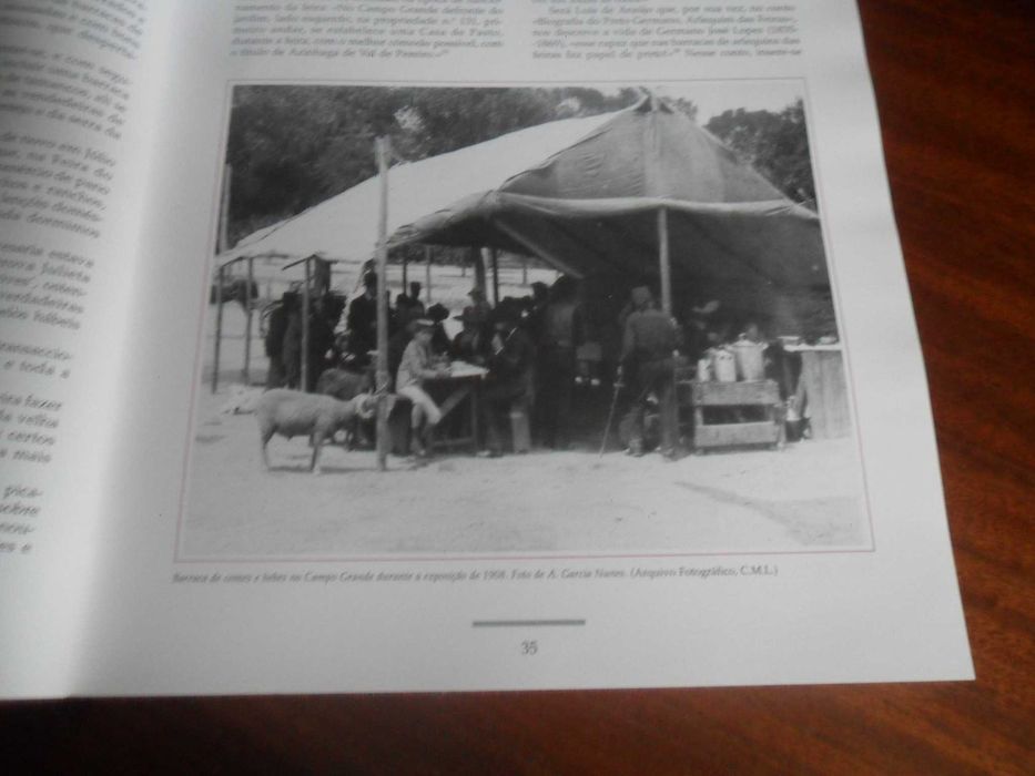 "Um Passeio à Volta do Campo Grande" de Manuela Rêgo - 1ª Edição 1996