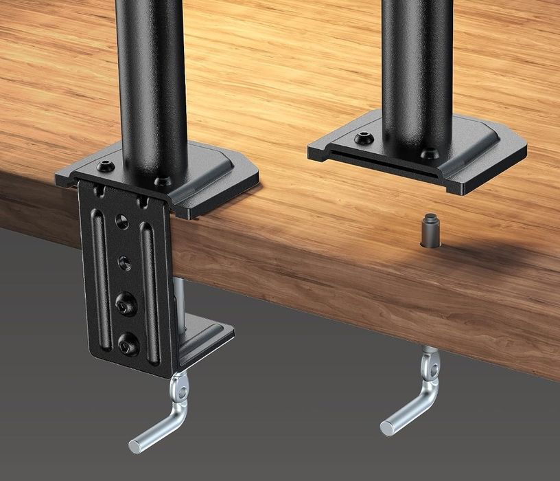 Braço para secretária para monitor