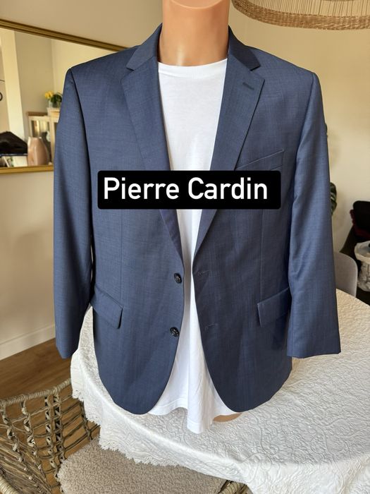 Pierre cardin marynarka męska niebieska rozmiar 50