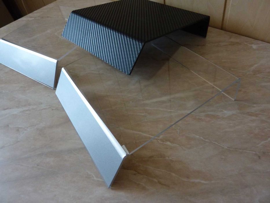 Stojak prezentacyjny podstawka wystawa plexi 3 szt