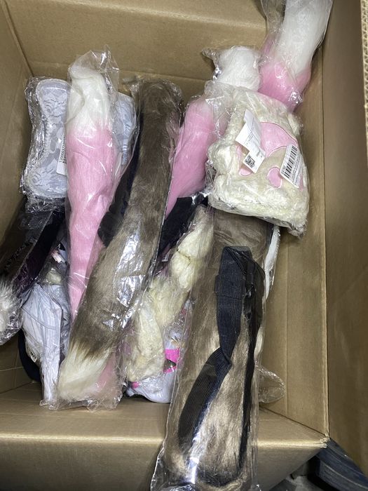 Хвіст Вушки липки квадробікі ушки маска квадробики маска