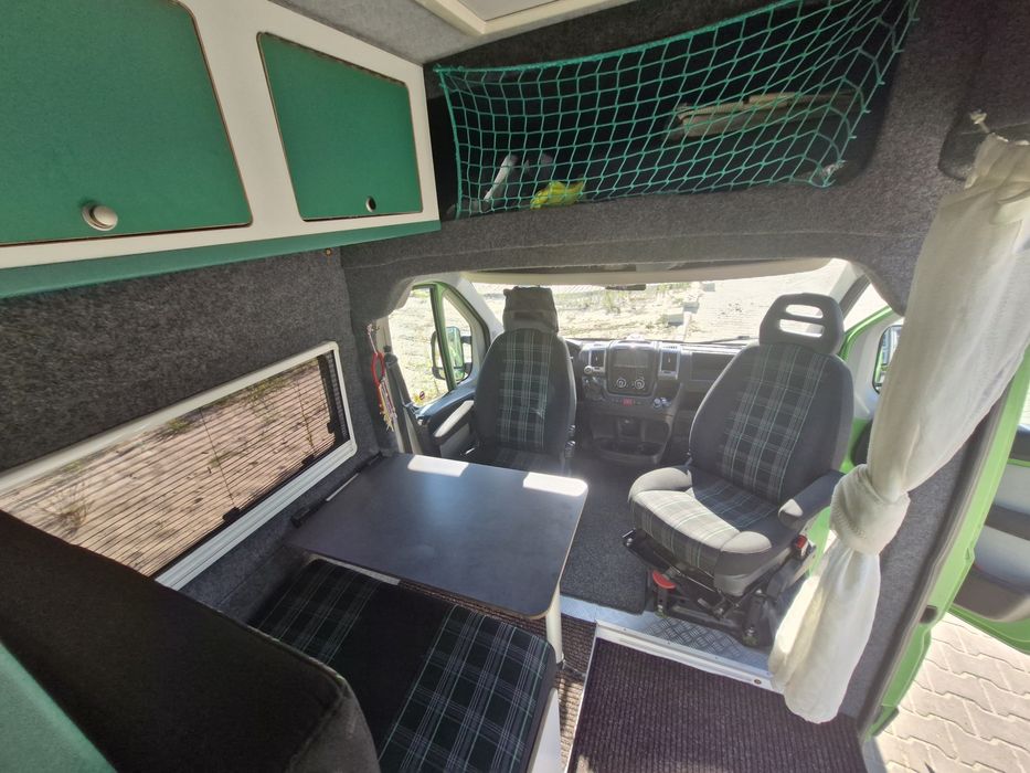 Kampervan fiat ducato lub zamiana na półintegre