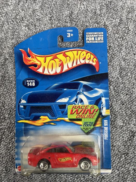 Porsche 959 hot wheels 2001