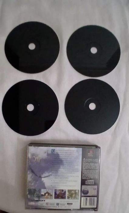 Final Fantasy IX PS1 4 Discos