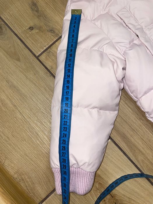 Курточка пуховик на дівчинку 86-92 см