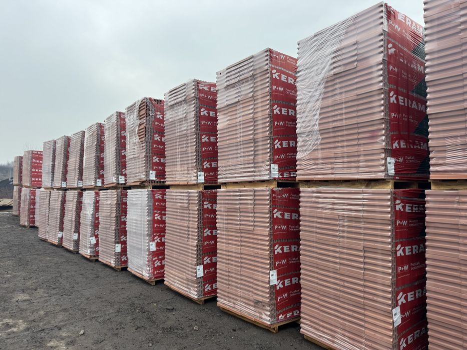 Pustak Ceramicznu porotherm 25 PW wyprzedaz bloczek beton