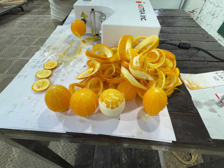 Професійний піллер для фруктів та овочів: яблук, цитрусових, помідорів