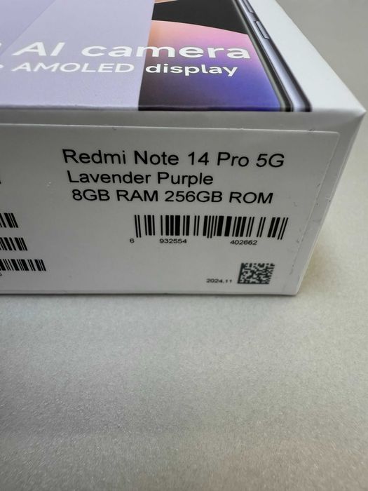 NOWY Xiaomi Redmi Note 14 Pro 5G 256GB Fioletowy Teletorium Wałbrzych