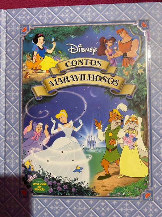 Livro DISNEY contos maravilhosos completamente novo por estrear