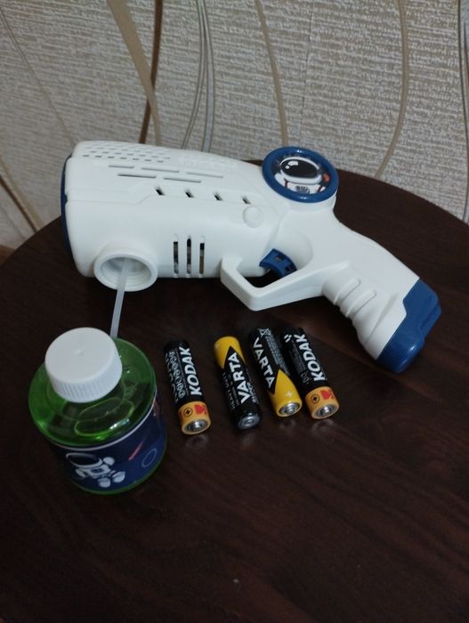 Бульбашковий пістолет,дитячий