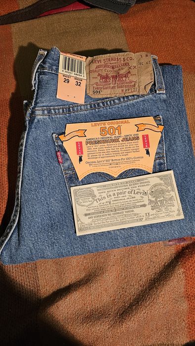 Levi's 501 Nowe Oryginalne przywiezione z USA 29x32