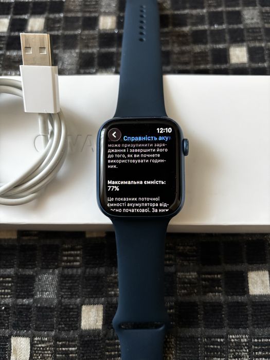 Продам Apple watch 7 45мм abyss blue