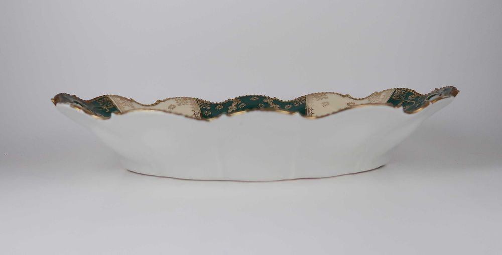 Centro de mesa porcelana Suhl Alemanha, Séc. XIX/XX