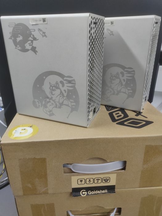 Lote de 2 Goldshell Mini Doge