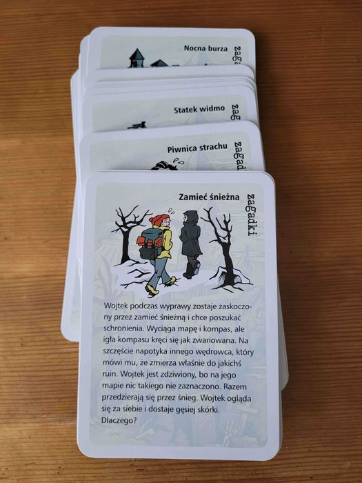 Gra "Białe historie" czarne historie junior