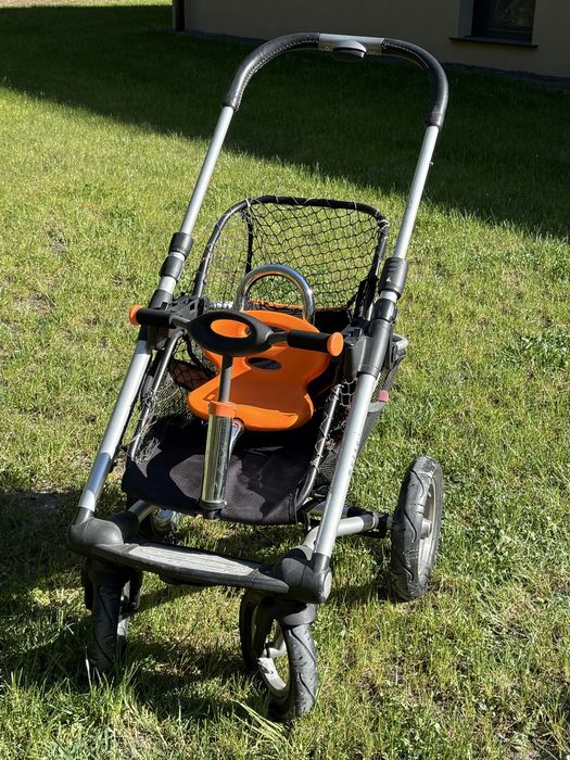 Duży zestaw Wózek, Fotelik Mutsy 4Rider, Joey Silver 5 w 1 ISOFIX