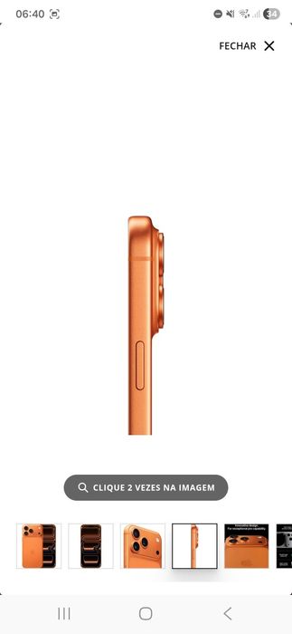 Iphone 17 Pro max 256 GB novo selado