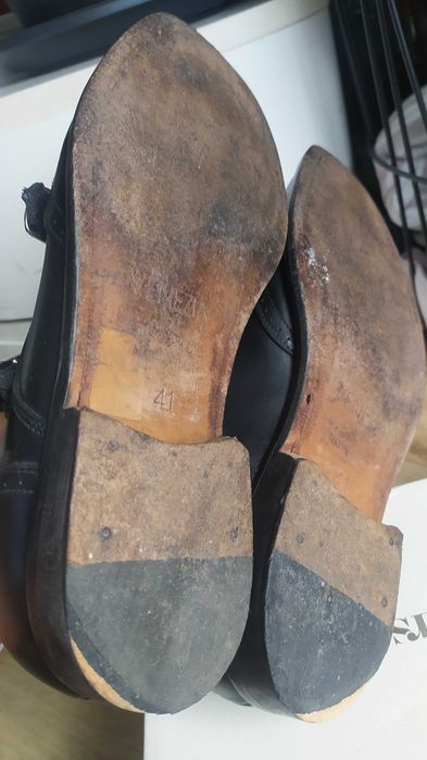 Venezia Vero Cuoio skórzane półbuty skóra naturalna 41/42 stan dobry