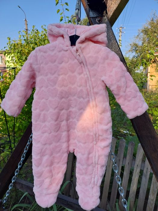 Комбінезон для дівчинки на теплу осінь