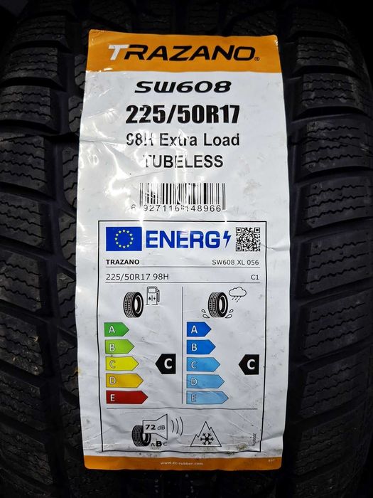 225/50 R 17 98 H Nowe zimowe opony Trazano SW 608