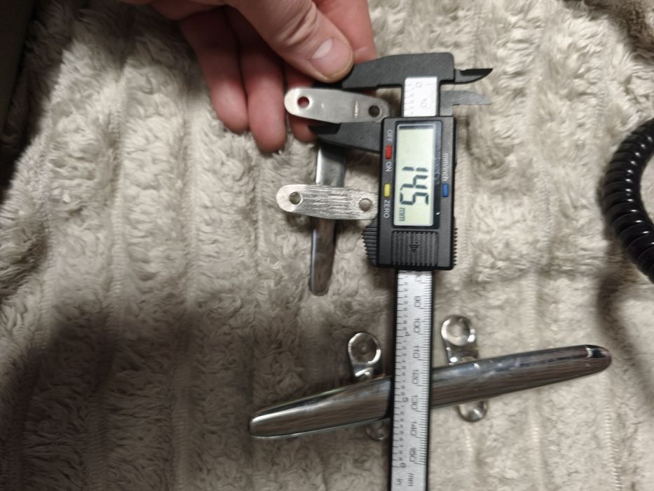 Cunho de amarração de aço inoxidável (150 mm) para iate, barco ou bote