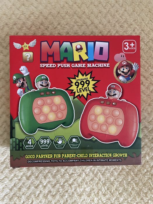 Gra Super Mario Pop It