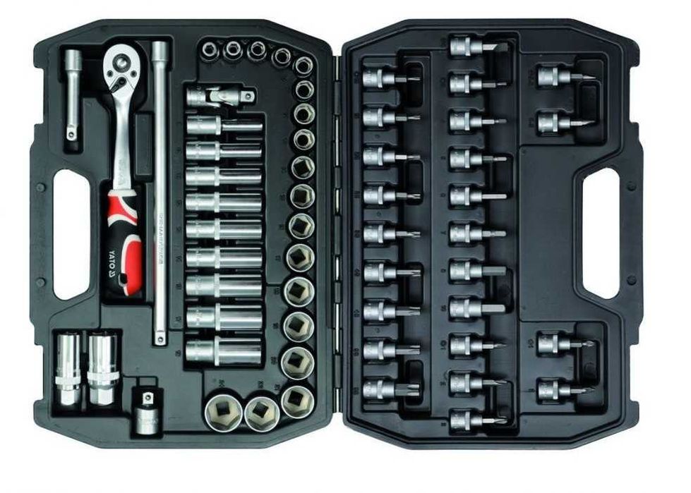 Zestaw narzędziowy 3/8" komplet 58 części YT-3857 YATO