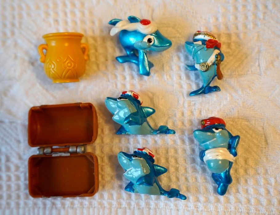 Figurki Kinder rekiny elementy