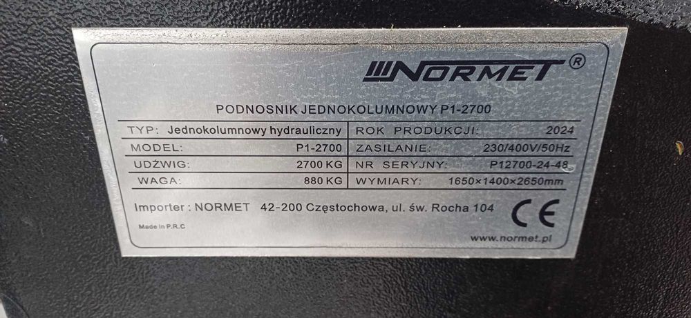 Podnośnik mobilny kolumnowy