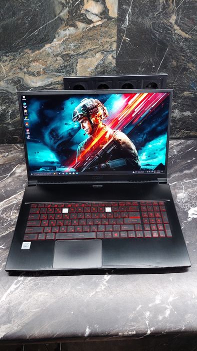 Ігровий Msi 17.3/Gtx 6Gb 1660/i7-10750H/Ssd/ ноутбук игровой Thin
