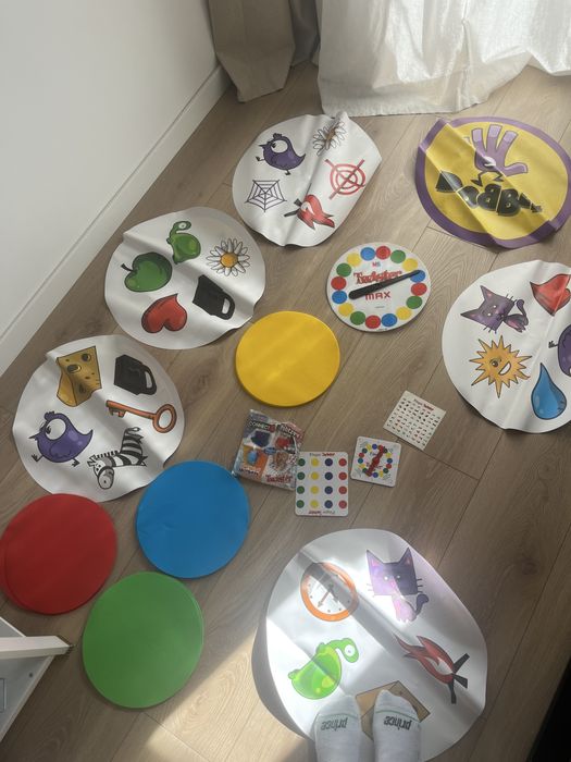 Gry XL podłogiwe Dobble Twister