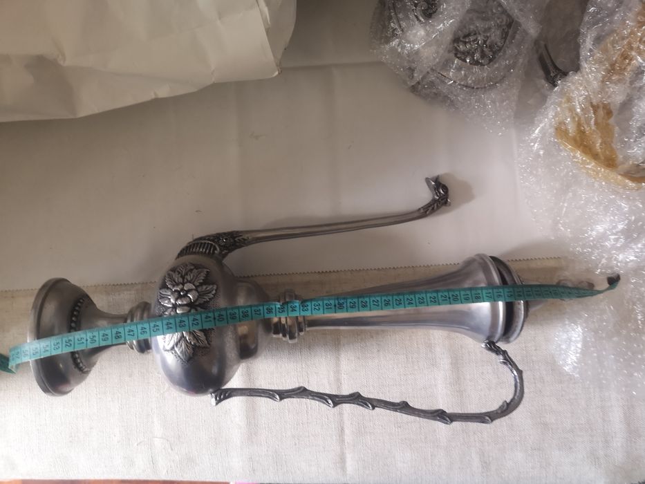 Peças decorativas em estanho