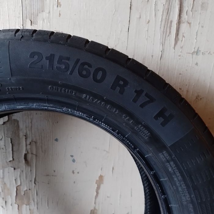 Sprzedam opony letnie Continental 215x60x17