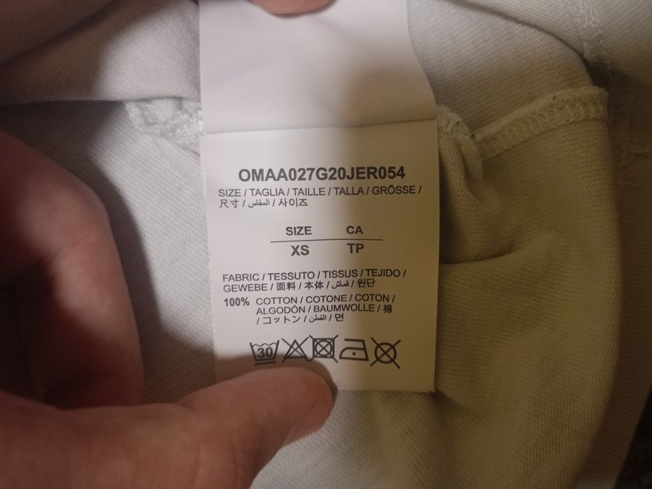 t-shirt off white legit