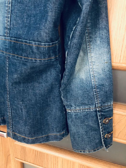 Kurtka jeans granat 38