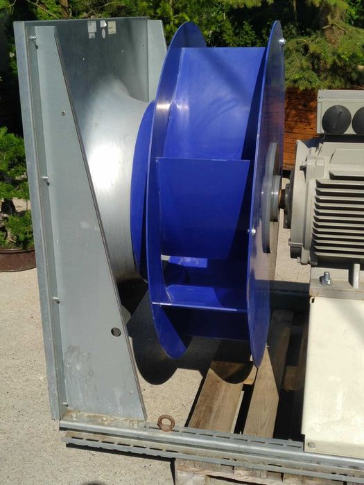 Wentylator promieniowy Ziehl-Abegg z silnikiem 37 kW