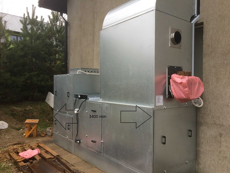 Agregaty do kabiny lakierniczej 4 kW+4 kW