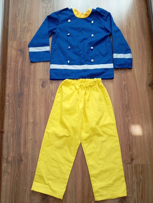 Strój przebranie Strażak Sam roz.116