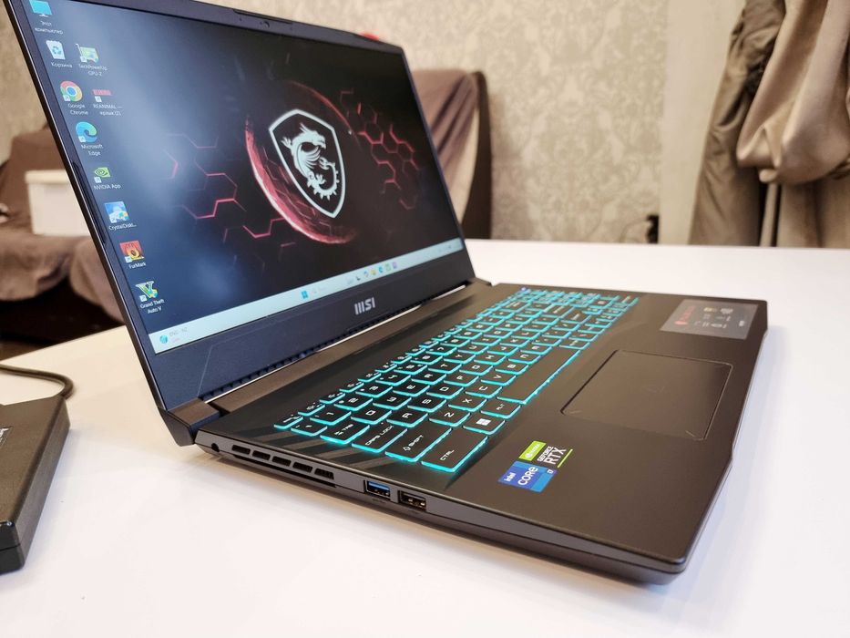 Как новый игровой ноутбук MSI Pulse 15.6 144HZ i7 12650H RTX 3050 1TB 16GB