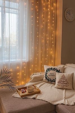 USB гірлянди штори 8 режимів