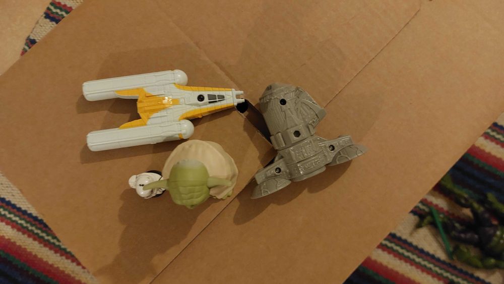 Yoda + naves star wars de 2009