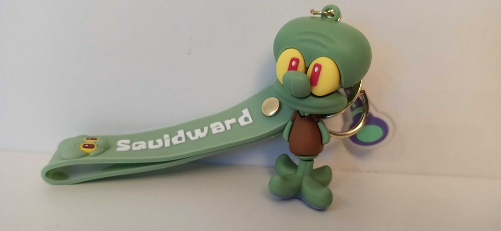 Nowy brelok breloczek Skalmar + Patryk Spongebob zawieszka