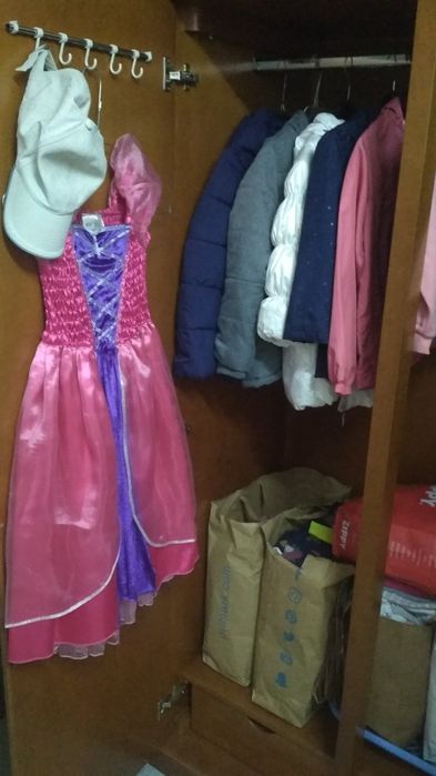 Armário de quarto de 3 portas