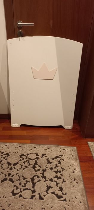 Cama de grades rosa zippy