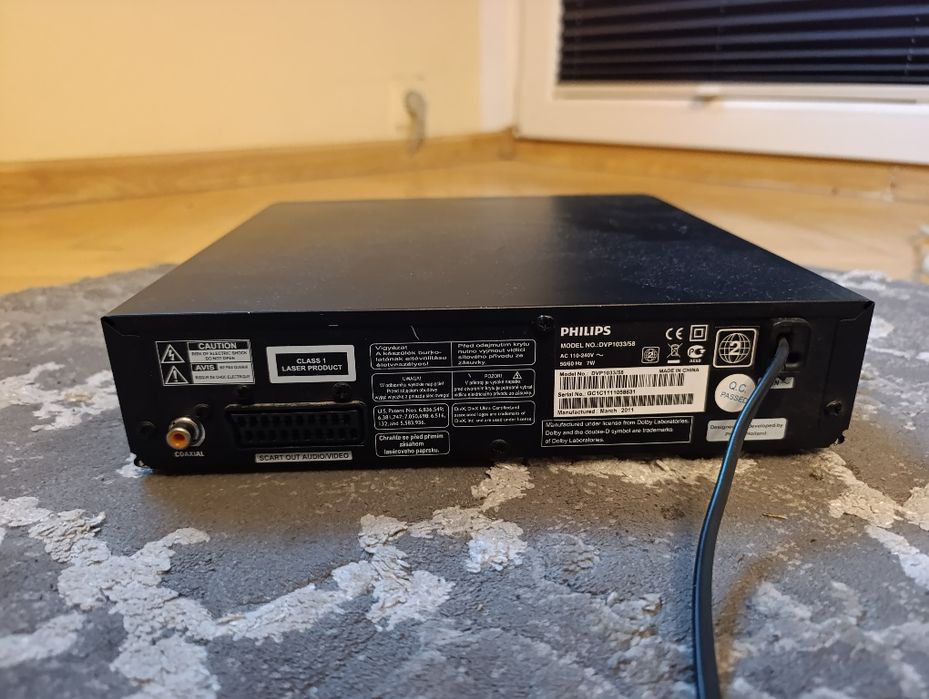 Odtwarzacz DVD philips dvp1033/58