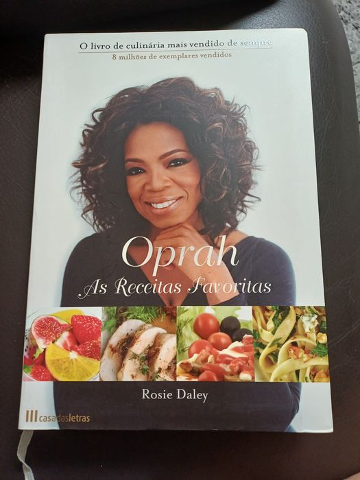 Livro receitas culinária da Oprah Novo
