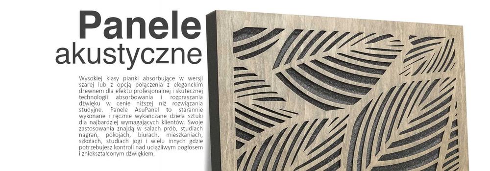 Panel Akustyczny AcuPanel Wave 100x50