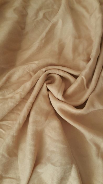 Шифон креп пудровий тканина