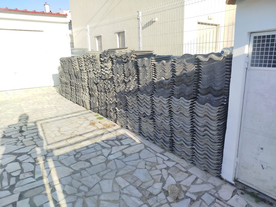 Telhas de cimento Argibetao