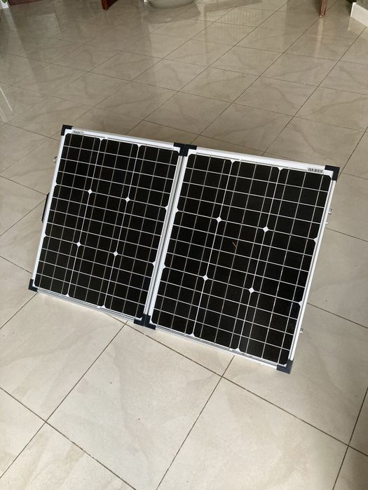 Solar przenośny 100W na kamping, do kampera